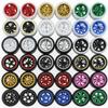 BrickBounty 1/64 Wheels & Tires for Model Cars (10 Sets Packaging), Random Color Rims Tires Set for 1/64 Scale Toy Cars view 4