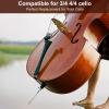 4/4 Cello Tailpiece, Redwood Fuller Brighter Timbre Producing Classical Cello Musical Tailpiece view 3