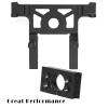 RCMYou Aluminum Bearing Motor Mount Upgrades Part for 1/10 Rustler 4X4 Lcg Slash 4x4 Lcg,Alloy Sliding Motor Mount Hops up,Black view 3