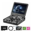 RG35XXSP Handheld Clamshell Games Consoles Built-in 64G TF Card 5000+ Games Portable Style Flip Hand Held Game Video Consoles Linux System with Case (Black Transparent) view 1