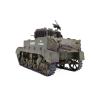RC Tank 2.4GHz 1/16 US Army Stuart M5A1 Light Tank Coating Completed Simulation Smoke and Action view 4
