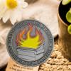10 Pcs Dumpster Fire Challenge Coin Bulk, Mini Dumpster Fire Coin Medallion, Humorous Office Desk Accessories, Inspirational Coins for Employee Appreciation Gifts, Funny Office Gifts for Coworker Team view 2