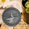 10 Pcs Dumpster Fire Challenge Coin Bulk, Mini Dumpster Fire Coin Medallion, Humorous Office Desk Accessories, Inspirational Coins for Employee Appreciation Gifts, Funny Office Gifts for Coworker Team view 3