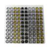 1/64 Wheels Storage Box, 1 64 Scale Wheels and Tires Kit Storage Box with 100 Lattices Suitable for Storing Tires with Diameters Within 0.5in/12.7mm view 1