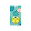 Ravensburger Play+ 34013 - Silicone Pineapple Sensory Ball for Babies from 6 Months - Activity Ball and Teething Rattle - Sensory Toy - Motor Skills and Learning view 1