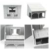 Small Farmhouse Miniature Building World of Prathein (Grey, Small Farmhouse) view 2