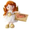 ANGELITOS MAGICOS 15" Little Magic Angels Plushies. Angel Doll with Magical Positive Affirmation Cards from Guardian Angel Academy, for Girls 3+ (Keri: Cherub of Empathy) view 4