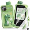 Luyiilo Kids Smart Phone Toys for Boys,Dinosaurs Gift Toys for Boys Ages 3-9 Christmas Birthday Gifts Mini Smart Phone Toys With 2.8" Touchscreen 16 Learning Games Dual Camera Music Player, 8G SD Card view 1
