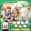 Luyiilo Kids Smart Phone Toys for Boys,Dinosaurs Gift Toys for Boys Ages 3-9 Christmas Birthday Gifts Mini Smart Phone Toys With 2.8" Touchscreen 16 Learning Games Dual Camera Music Player, 8G SD Card view 3