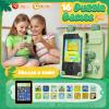 Luyiilo Kids Smart Phone Toys for Boys,Dinosaurs Gift Toys for Boys Ages 3-9 Christmas Birthday Gifts Mini Smart Phone Toys With 2.8" Touchscreen 16 Learning Games Dual Camera Music Player, 8G SD Card view 4