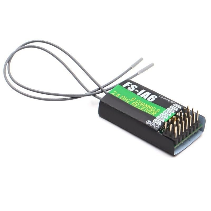 VERBANA RC Transmitter 2.4G 6CH Receiver Part Replacement for Flysky FS-i10, FS-i6, FS-i4, FS-GT2F, FS-GT2E, FS-GT2B RC Transmitter Accessories Part