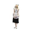 1/6 Scale Female Clothes,Female Open Back Maid Skirt Hand Sleeves Clothing for 12inch Action Figure Body view 1