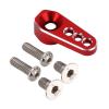 CCKALM Upgrade Parts Compatible with TRX4M Aluminum RC 25T Tooth Servo Horn Steering Arm for 1/18 RC Crawler Car Upgrade (4M-12)(Color:Red) view 2