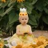 Cheerupp 1st Sunflower Birthday Hat for Girls, Sunshine Sunflower 1st Birthday Hat Crown for Spring Themed First Birthday Party Decorations Supplies view 4