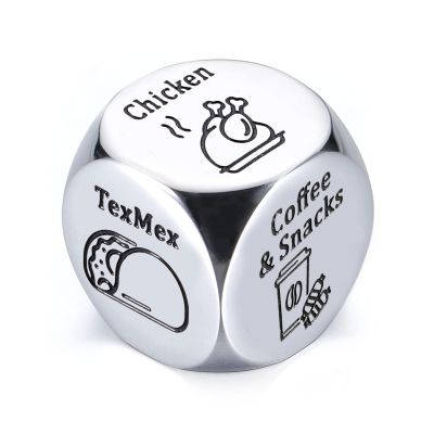 Cool Kitchen Gadgets, Valentines Gifts for Him Her2026, Food Dice, 6 Year Anniversary Iron Gifts, Iron 6th Anniversary for Women Men, Wedding Registry Ideas, Date Night Ideas