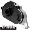hopsupRC Aluminum Motor Mount Gear Cover Upgrades Part for 1/10 Granite/Senton/Vorteks/Big Rock 3S BLX & Mega 550,1/8 Typhon 3S BLX & Mega 550,Motor Mount Gear Cover Hops up,Silver view 4