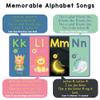 Learning Bugs Interactive Letter Song Book for 1 Year olds  26 Alphabet Songs, Nursery Rhyme Tunes, ABC Recital for 2 Year olds, Sturdy Pages  Perfect Toy and Gift for Toddlers Ages 1-3 view 3