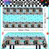 Avezano 3 pcs 50s Tablecloth 1950s Party Decorations Rock Roll Table Cover Large Plastic Tablecloth Birthday Rocking Party Supplies for Music Anniversary Party, 108x54 Inch view 2