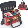 IBVIVIC Toniebox Carrying Case for Toniebox Figures/Starter Set Tonie Storage Bag Compatible with Tonies Audio Player and Tonies Figure, Red view 1
