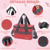 IBVIVIC Toniebox Carrying Case for Toniebox Figures/Starter Set Tonie Storage Bag Compatible with Tonies Audio Player and Tonies Figure, Red view 4