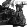 BRCatWPark Aluminum RC Gearbox & 43T Differential w/13T Main Gear Upgrades Part for 1/7 Fireteam/Infraction/Mojave 6s BLX Limitless,1/8 Kraton/Notorious/Outcast/Typhon/Talion 6s BLX,Black view 3