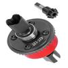 BRCatWPark RC 43T Differential & 13T Main Gear Upgrades Part for 1/7 Fireteam/Infraction/Mojave 6s BLX Limitless,1/8 Kraton/Notorious Outcast/Typhon/Talion 6s BLX,Red view 1