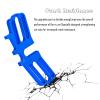 Aluminum Dual Motor Mount Upgrades Part for 1/7 Felony/Infraction/Limitless 6S BLX,BRCatWPark Large Pinions Motor Mount Fixed Bracket,Navy Blue view 4