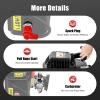 30.5CC Engine Motor, 2-stroke 4 Bolt Head Air-cooled Gasoline Engine 2.38/13000 kW/RPM Heavy Duty Parts Complete Engines for 1/5 Redcat HPI Rovan KM Baja 5B 5SC Car Part Engine view 2