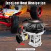 30.5CC Engine Motor, 2-stroke 4 Bolt Head Air-cooled Gasoline Engine 2.38/13000 kW/RPM Heavy Duty Parts Complete Engines for 1/5 Redcat HPI Rovan KM Baja 5B 5SC Car Part Engine view 4