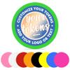SUYANH 100 PCS Custom Plastic Poker Chips, Double Sided Full-Color Print Your Image and Text on Chips, Good for Party, Card Games and Late-Night Poker Games (Green) view 1