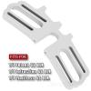 Aluminum Dual Motor Mount Upgrades Part for 1/7 Felony/Infraction/Limitless 6S BLX,BRCatWPark Large Pinions Motor Mount Fixed Bracket,Silver view 2