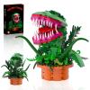 aphpaio Audrey 2 Piranha Plant Building Toys Sets, Little Shop of Horrors Flowers Cannibal with Openable Mouth Building Blocks, Gift for TV Fans Halloween Christmas Kids Ages 8+ view 1