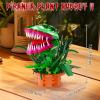 aphpaio Audrey 2 Piranha Plant Building Toys Sets, Little Shop of Horrors Flowers Cannibal with Openable Mouth Building Blocks, Gift for TV Fans Halloween Christmas Kids Ages 8+ view 3