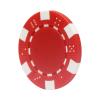 JIESITE 11.5 Gram Poker Chips ABS Monte Carlo Poker Chips Casino Grade Poker Chip for Texas Hold'em, Blackjack,Card Night Poker Games-Pack of 50 (Orange) view 4