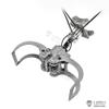wheelfun 1/14 LESU Metal Wood Clamp for RC Hydraulic Excavator 374F B0001 Digger Parts for Adult Hobby view 4