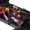 RC Motor Cooling Fan, Dual Cooling RC Fans, RC car motor Fans for 36mm Metal Motor Base, for 1/10 TRX4 SCX10 Tamiya RC Crawler Car Model (Black) view 2