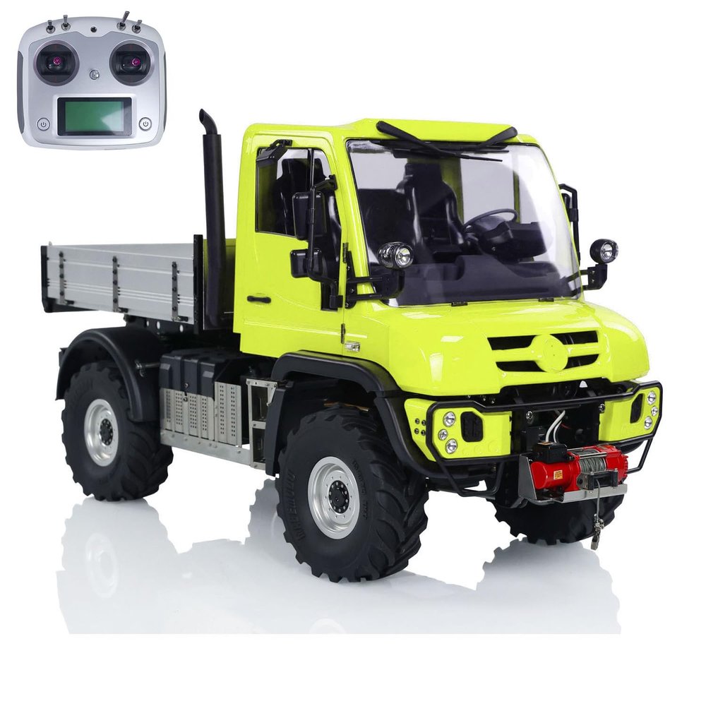 wheelfun 1/10 4X4 4WD Crawler U423 RC Off-Road Vehicles Remote Control Cars Winch Lights for Adult Hobby