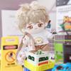niannyyhouse 10cm~15cm Plush Doll Clothes Animal Print Coat T-Shirt Pants Stuffed Plush Toy Dressup view 4