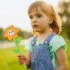 10 Pcs Plush Sunflower Flower Stuffed Bendable Stems Plush Bouquet Toy Soft Rose Flower 12.6 Inch for Christmas Classroom 2026 Mother's Day Valentines Day Girl Girlfriend Wife(10 Pcs Colorful Daisy) view 3