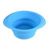 WELL HOME MOBILIARIO & DECORACIN Hearts&Homies Set of 3 Collapsible Round Bowl in Blue Silicone view 3
