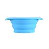 WELL HOME MOBILIARIO & DECORACIN Hearts&Homies Set of 3 Collapsible Round Bowl in Blue Silicone view 4