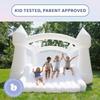 Bounceland Party Castle Daydreamer Cloud Bounce House, 16.4 ft L x 13.1 ft W x 9.3 ft H, Basketball Hoop, UL Strong Blower Included, Trendy Pastel Color, Fun Slide & Bounce Area, Castle Theme for Kids view 4