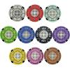 MRC POKER Eclipse (14 Grams) [500 pcs] Printed Desgin Poker Chips Set with Deluxe Black Case - Custom Build Available view 3