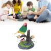 Electric Voice Control Chirp Induction Singing Decoration Voice Activated with Tail for Kids for Outdoor (506H) view 2
