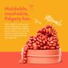 Speks Crags Ferrite Putty | 150+ Ferrite Stones in a Tin | Fidget Toy for Adults & Teens 14+ | Desk Toy for Office or Stress Relief Present | Matte Coral, Small view 4