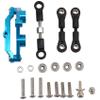 DAYUDDRICAR for Tamiya TT02 TT-02 TT02D 1/10 RC Car Aluminum Alloy Ball Bearing Crank Steering Set Replacement for Tamiya TT02 TT-02 TT02D 1/10 RC Car Accessories Part view 1