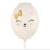 PartyDeco Foil Balloon Cat Round view 1