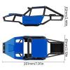 CCKALM Upgrade Parts Compatible with TRX4M for Rock for Tarantula Nylon Buggy Body Shell Chassis Kit for 1/18 RC Crawler Upgrade(Color:Blue) view 2