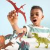 JOYIN Dinosaur Toys with Activity Play Mat & Storage Cage, 19 PCS Realistic Dinosaur Figures & Trees for Toddlers Kids Ages 3-5, Ideal for Boys and Girls Gift view 3