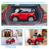 Voupou Kids Push Car, Ride On Car, Licensed MINI Cooper Toddler Push Car Toy with Adjustable Push Rod, Horn Music, Seat Belt,Silent Wheels - Ideal Stroller Substitute for Kids 1-3Years Old view 4